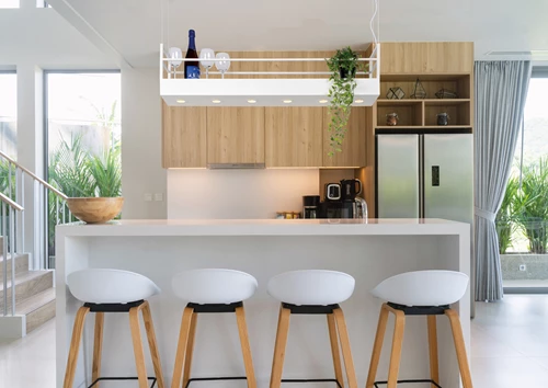 Lucide MIRAVELLE - Suspension - 6xGU10 - Blanc - ambiance 1